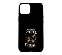 Carcasa para iPhone 15 Plus Mis Personajes Favoritos Son Ficcion Amante de Libros