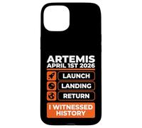 Carcasa para iPhone 15 Plus Misión Artemisa 2026 Testigo