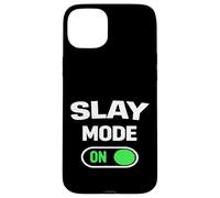 Carcasa para iPhone 15 Plus Modo de Matar en Divertidos Viajes de Chicas Malas