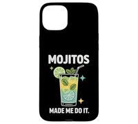 Carcasa para iPhone 15 Plus Mojitos Made Me Do It Cóctel Lima Mentas