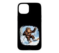 Carcasa para iPhone 15 Plus Monos esquís