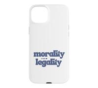 Carcasa para iPhone 15 Plus Moralidad sobre la legalidad Código Moral Brújula Buen Humano Sé Amable