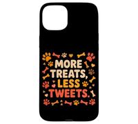 Carcasa para iPhone 15 Plus More Treats Less Tweets