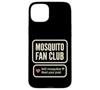 Carcasa para iPhone 15 Plus Mosquito Fan Club 942 Mosquitos Liked Your Post
