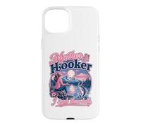 Carcasa para iPhone 15 Plus Mother Hooker Fishing Mom Funny Angler Mama Lake Life