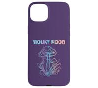 Carcasa para iPhone 15 Plus Mount Hood Oregon Recogimiento de Hongos | Monte Hood O Micología