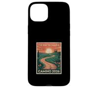 Carcasa para iPhone 15 Plus Mujeres The Way Is Calling Camino 2026 Vintage Landscape