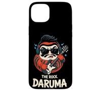 Carcasa para iPhone 15 Plus Música Rock Daruma Japonés Kanji Souvenir Japón