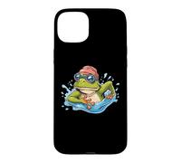 Carcasa para iPhone 15 Plus Nadador Agua Piscina Buceo Anfibio Salto Natación Rana