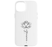 Carcasa para iPhone 15 Plus Namaste Lotus Flores Yoga Yogi Meditation Idea de Regalo