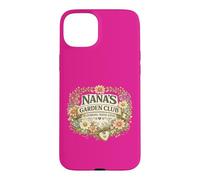 Carcasa para iPhone 15 Plus Nana's Garden Club florece con Amor Jardinería Floral