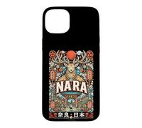 Carcasa para iPhone 15 Plus Nara Deer Park Spirit Heritage - Recuerdo de Viaje de Japón