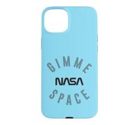 Carcasa para iPhone 15 Plus NASA Gimme Space with NASA Worm Logo Camiseta de Manga Larga