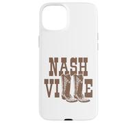 Carcasa para iPhone 15 Plus Nashville Tennessee Line Dancing Cowgirl Country Music City