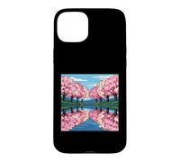 Carcasa para iPhone 15 Plus Naturaleza Amante Tranquilo Naturaleza Reflexiones