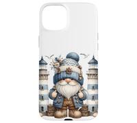 Carcasa para iPhone 15 Plus Nautical Lighthouse GNOME For Women and Men Funny Boating