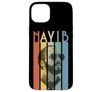 Carcasa para iPhone 15 Plus Nayib Bukele El Salvador Líder Estilo Retro Gráfico