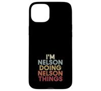 Carcasa para iPhone 15 Plus Nelson Name Nelson Personalized Name First Given