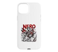 Carcasa para iPhone 15 Plus Nero Emperador Romano Antiguo Roma Ciudad Ardiente
