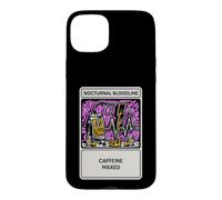 Carcasa para iPhone 15 Plus Nights Owl Gamer Nocturnal Bloodline Caffeine Maxed