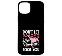 Carcasa para iPhone 15 Plus No Dejes Que la Cola de Caballo te engañe Artes Marciales de Karate Girl