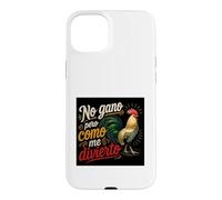 Carcasa para iPhone 15 Plus No Gano Pero como Me Divierto