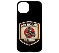 Carcasa para iPhone 15 Plus No Hay Carreteras Ninguna Regla Motocross Motocross Dirt Bike Rider Japón Moto