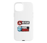 Carcasa para iPhone 15 Plus No Miedo Más Votos Democracia Diseño de Votación