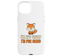 Carcasa para iPhone 15 Plus No Soy Corto, Soy Zorro, Gente Baja, Broma, Persona Corta,