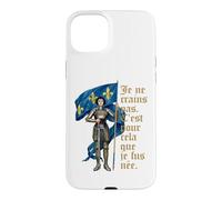 Carcasa para iPhone 15 Plus No Tengo Miedo. Nací para Hacer Esto. Juana de Arco Francesa