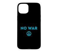 Carcasa para iPhone 15 Plus No War Peace Sign Anti-Guerra