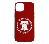 Carcasa para iPhone 15 Plus North Philly Philadelphia City Barrios de Amor fraternal