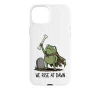 Carcasa para iPhone 15 Plus Nos levantamos al Amanecer Temporada Espeluznante Rana Meme Zombie Halloween