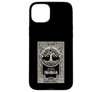 Carcasa para iPhone 15 Plus Nos vemos en Valhalla Viking Tree of Life Mitología nórdica