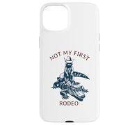 Carcasa para iPhone 15 Plus Not my First Rodeo, Cocodrilo Mapache Campestre al Estilo