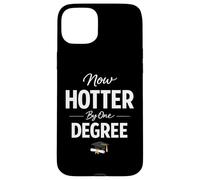 Carcasa para iPhone 15 Plus Now Hotter by One Degree Graduation Achievement