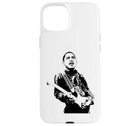 Carcasa para iPhone 15 Plus Obama Rock Guitar Demócrata Barack Obama Presidente Estadounidense
