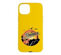 Carcasa para iPhone 15 Plus Oficial America The Band Hollywood Ball Frontier