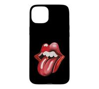 Carcasa para iPhone 15 Plus Oficial The Rolling Stones Lenguas extranjeras Lamer