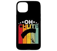 Carcasa para iPhone 15 Plus Oh Chute Skydiving Parachutist Skydive Parachuting Skydiver