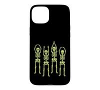 Carcasa para iPhone 15 Plus Ohio Skeleton Halloween Retro Vintage Aesthetic Graphic