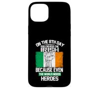 Carcasa para iPhone 15 Plus On The Eighth Day God Created The Irish Pride Heroes