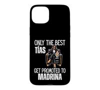 Carcasa para iPhone 15 Plus Only The Best Tias - Ascendido a Madrina 2026