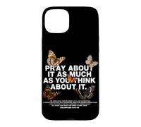 Carcasa para iPhone 15 Plus Ora por ello Tanto como pienses en ello Fe Cristiana
