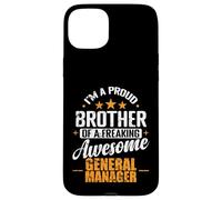 Carcasa para iPhone 15 Plus Orgulloso Hermano Freaking Impresionante Gerente General