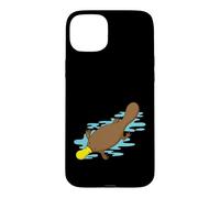 Carcasa para iPhone 15 Plus Ornitorrinco Australiano en Agua de un Bosque