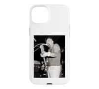Carcasa para iPhone 15 Plus P Paul Fenech Meteors Psychobilly Guitarra en Vivo Martin O'Neill
