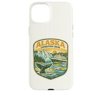 Carcasa para iPhone 15 Plus Parche para la tripulación de la expedición de Alaska Que Coincide con el Crucero Familiar por