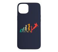 Carcasa para iPhone 15 Plus Parkour Evolution Human Deporte Extremo Deporte Freerunning Atleta
