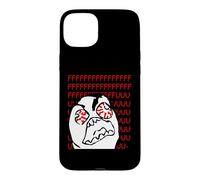 Carcasa para iPhone 15 Plus Parodia Chico De La Furia Enojado Meme